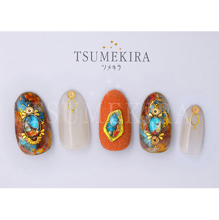 TSUMEKIRA Hanako Produce 7oc Turquoise NO-HNK-108