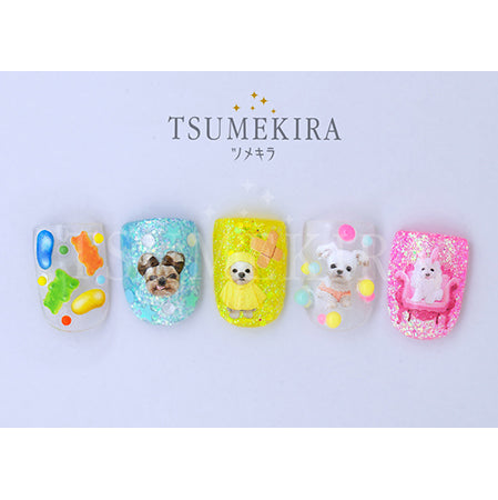 Tsumekira DOG x DAISY Produce 2 PLAYFUL DOGS NN-DXD-102
