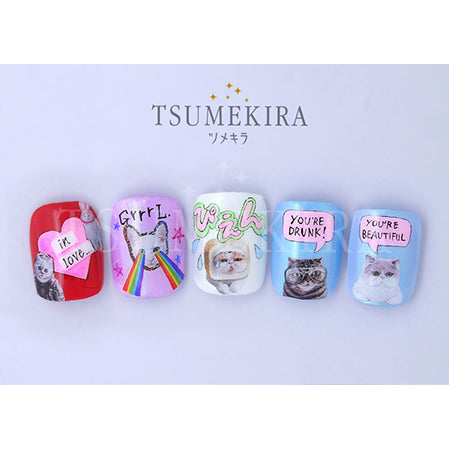 Tsumekira DOG x DAISY Produce 2 PLAYFUL CATS NN-DXD-103
