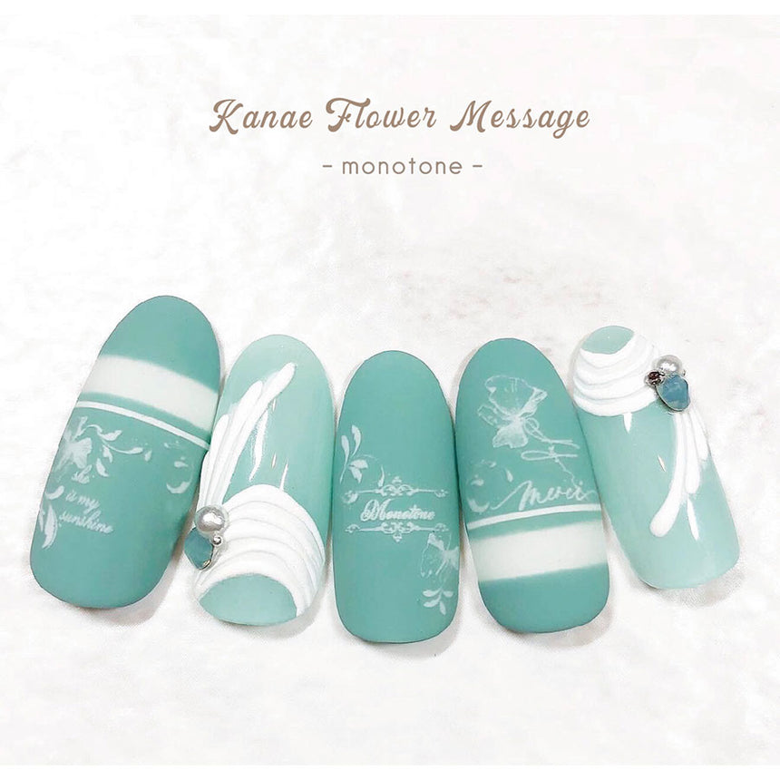 Sha-Nail Pro Kanae Flower Message Monotone KANAE-003