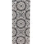 Nail accessories art film Damask B Black