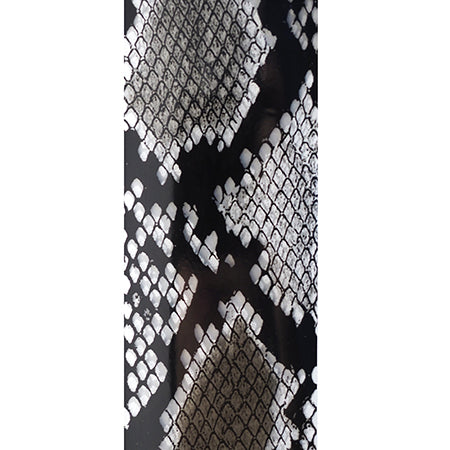 Nail accessories art film Python pattern black