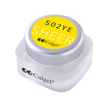 Calgel ◆ Color Gel Plus S02YE Sheer Yellow 2.5g