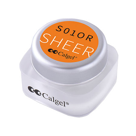 Calgel ◆ Color Gel Plus S01OR Shear Orange 2.5g