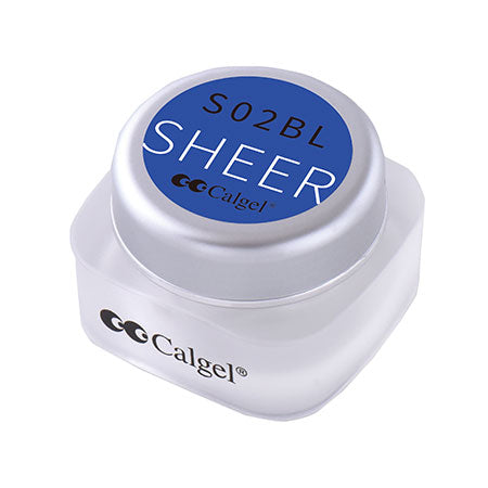Calgel ◆ Color Gel Plus S02BL Shear Blue 2.5g