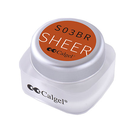 Calgel ◆ Color Gel Plus S03BR Shear Amber 2.5g