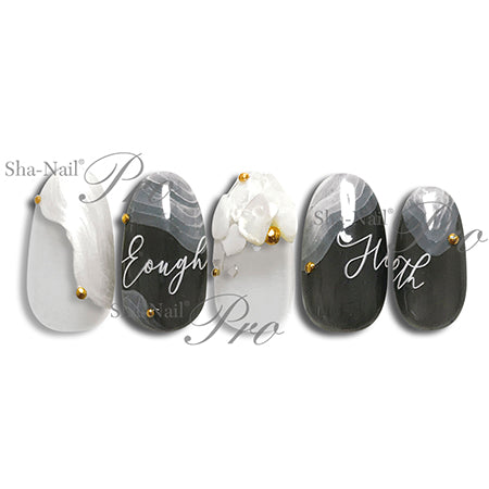 Sha-Nail Plus  Calligraphy White M