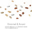 Bonnail Metal Drop S  Pink gold 14p