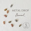 Bonnail Metal Drop S  Pink gold 14p