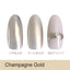 SHAREYDVA Puff Stick Mirror  Champagne gold ( About 0.5g )