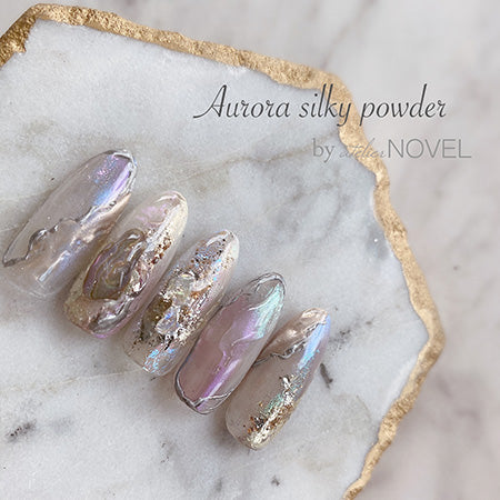 NOVEL ◆Aurora silky powder silky pink  0.8g