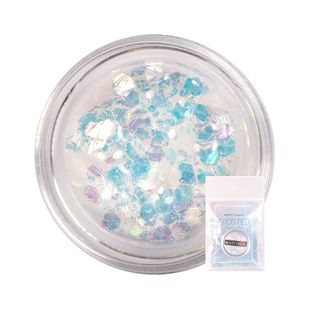 BEAUTY NAILER Aurora MIX Holo Frosted  Aurora Blue (FRO-1)