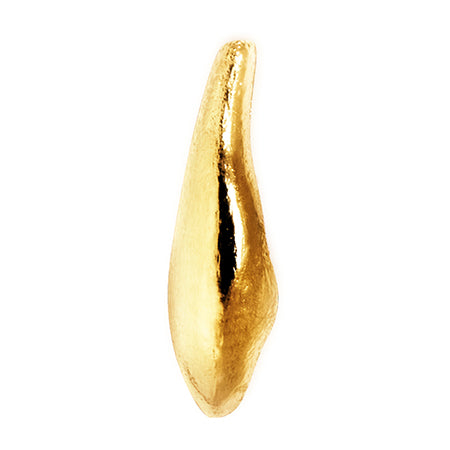 Bonnail x rrieenee teardrop Gold  6P Length 11 mm x width 3 mm x thickness 1 mm