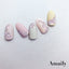 Amaily Nail Stickers  No. 3-27 Fancy Flower (White)