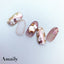 Amaily Nail Stickers  No. 3-31 Pedicel (white)