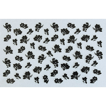 Amaily Nail Stickers  No. 3-32 Pedicel (black)