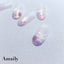 Amaily Nail Stickers No. 3-33 Snowflake 2 (white)