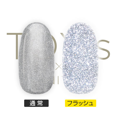 TOY's x INITY Flash Color Glitter  T-FG01 Silver