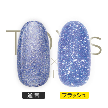 TOY's x INITY Flash Color Glitter  T-FG05 Blue