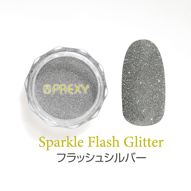 Pregel Sparkle Flash Glitter  Flash Silver