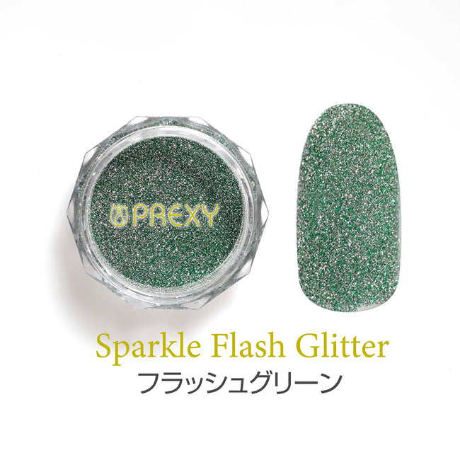 Pregel Sparkle Flash Glitter  Flash Green