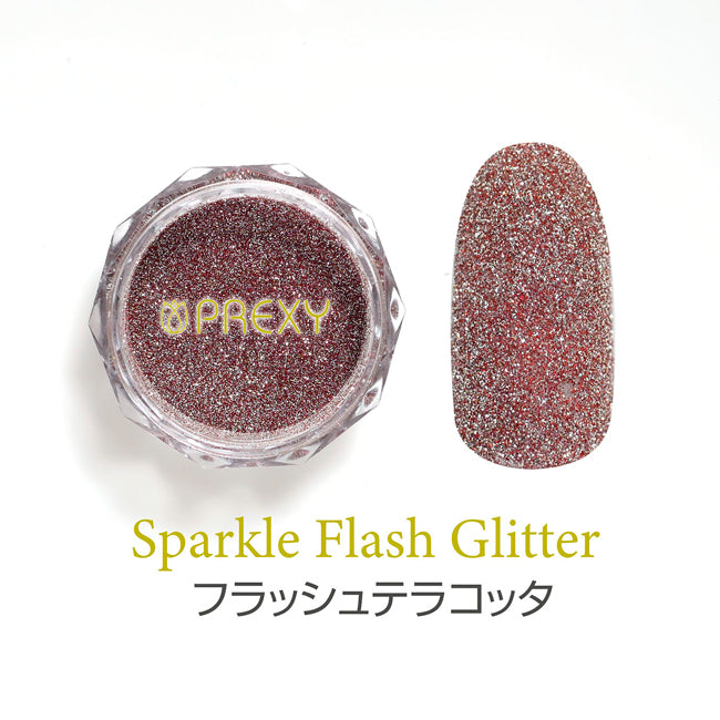 Pregel Sparkle Flash Glitter   Flash Terracotta