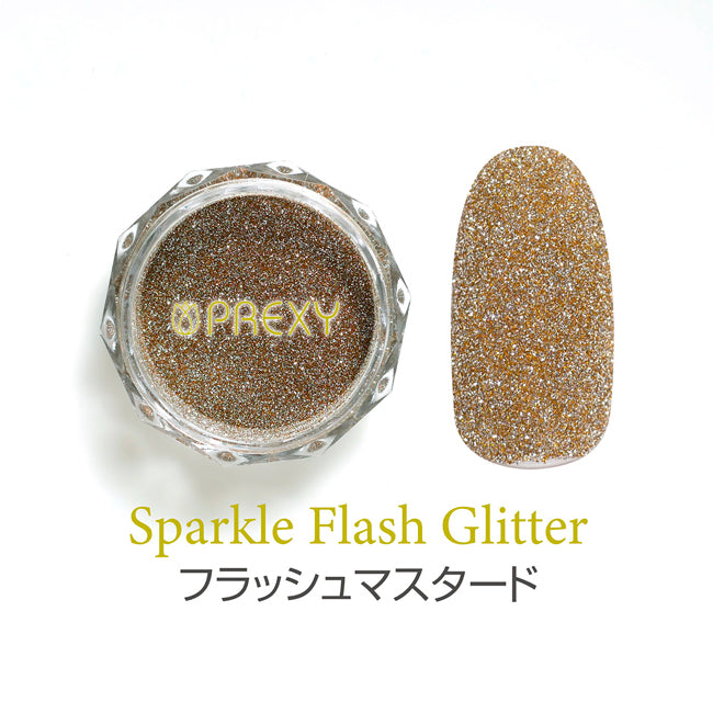 Pregel Sparkle Flash Glitter  Flash Mustard