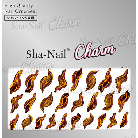 Sha- Nail Charm  CH-KA01  Kanae Metal Drops Bronze