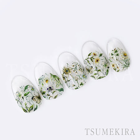Tsumekira DAISY Produce 9  DAISY'S GARDEN WHITE