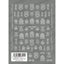Tsumekira colors nail Yuu Produce 2  Embroidery Lace2