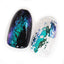 Tsumekira Art Foil DISCO Fumi Select  Emerald x Purple (Emerald Purple)