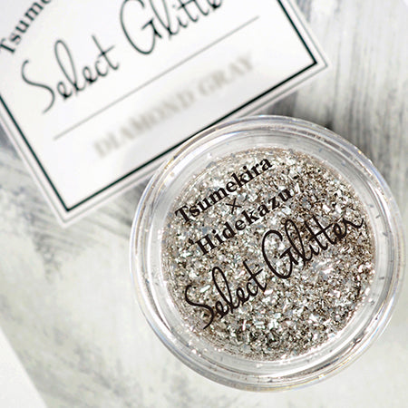 TSUMEKIRA × HIDEKAZU  Select Glitter (Diamond Gray)