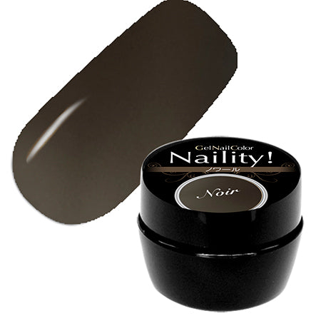 Naility! Gel Nail Color  407 Noir 4g