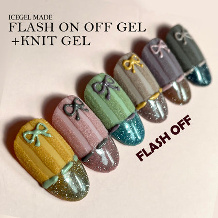 ICE GEL A BLACK On-Off Gel  1198 Flash Wenge 3g