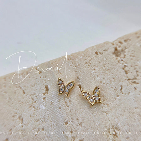 Ann Professional Butterfly Parts  Gold  2p