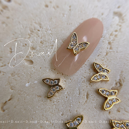 Ann Professional Butterfly Parts  Gold  2p