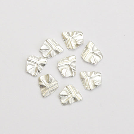 Donaclassy Crumple Tsuya   Matte silver 8p