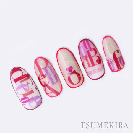Tsumekira Mukai Maki Produce 3 NN-MKI-112  60's GoGo Bonnie & Clyde