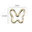 NAILTAS Nail Deco Parts M033  5.1mm x 5mm 20p