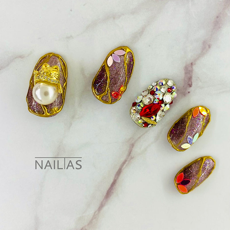 NAILTAS Nail Deco Parts  B013 10P