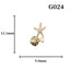 NAILTAS Nail Deco Parts  G024  2P