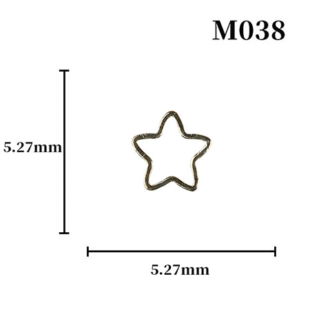 NAILTAS Nail Deco Parts   M038 15p