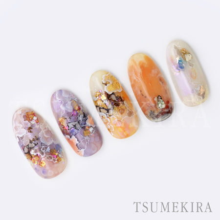 Tsumekira colors nail Hana Produce 1 Turquo Beige NN-HAN-104