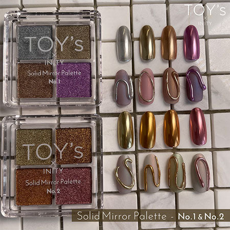 TOY's × INITY Solid Mirror Palette No. 1 T-SMP1