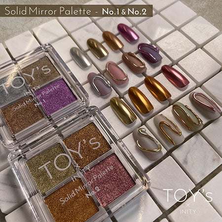 TOY's × INITY Solid Mirror Palette No. 2 T-SMP2