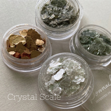 Bonnail Crystal Scale  Dark Moss