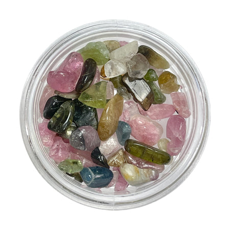 Nail Parfait Natural Stone Style Stone   03 Rainbow Fluorite　