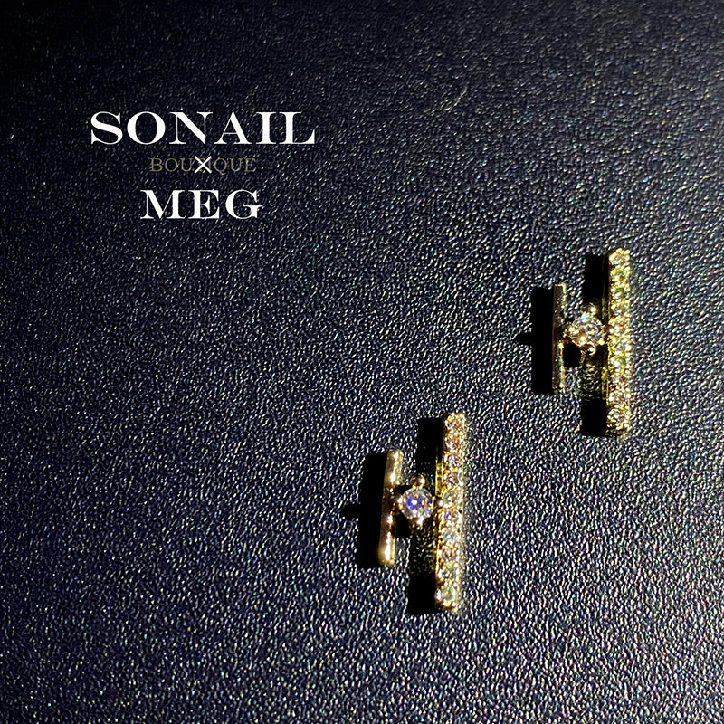 SONAIL Nail Deco Parts  MEG000001  2P