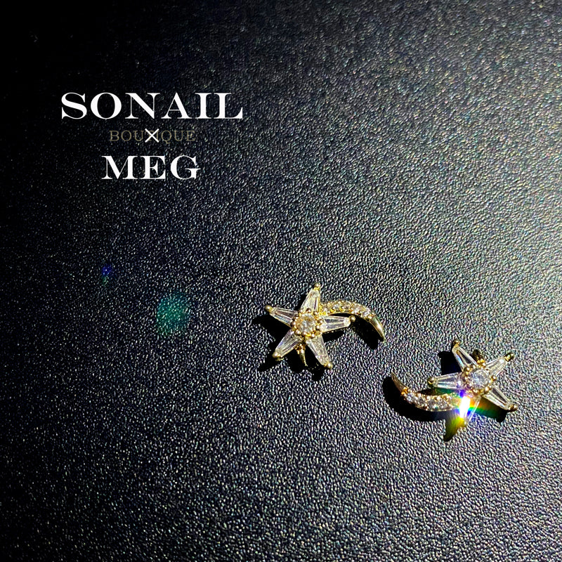 SONAIL Nail Deco Parts  MEG000002  2P