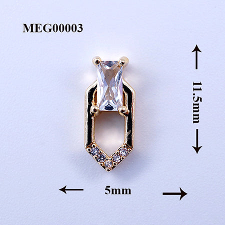 SONAIL Nail Deco Parts  MEG000003  2P